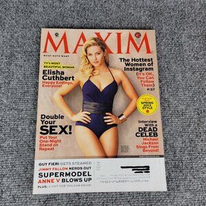 Maxim Magazine March 2013 #181‎ Elisha Cuthbert Cover